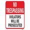 Signmission Safety Sign, 12 in Height, Aluminum, 24964 A-1218-24964 - alternate 1